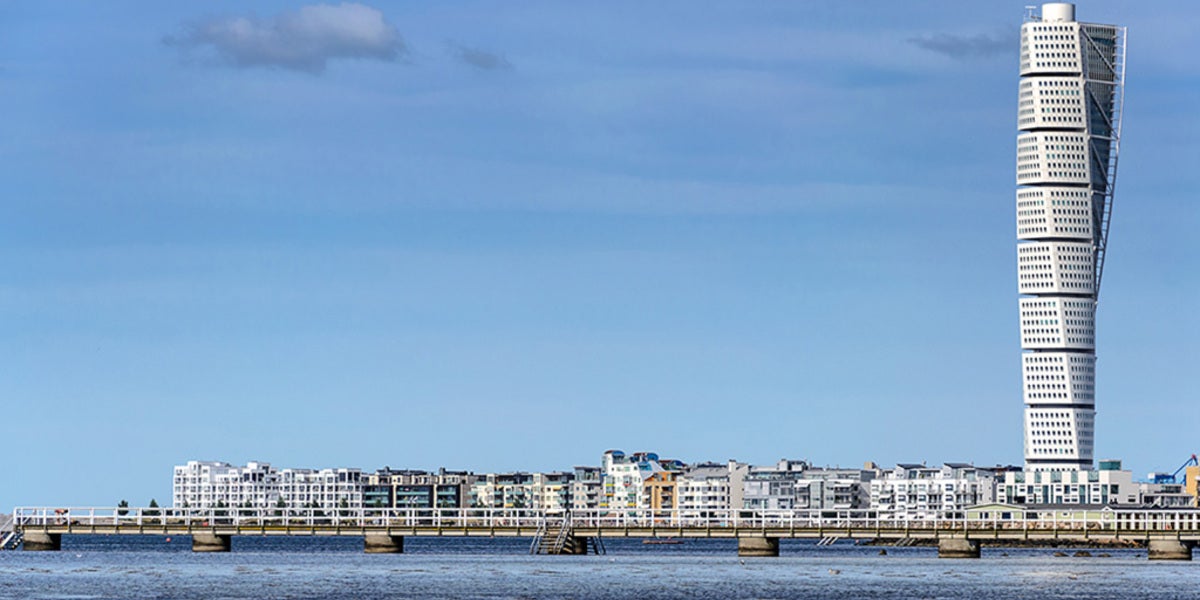 THE TURNING TORSO, MALMÖ, SWEDEN